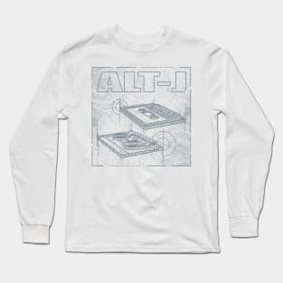 Alt-J - Technical Drawing Long Sleeve T-Shirt